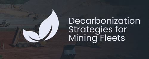Decarbonization Strategies for Mining Fleets
